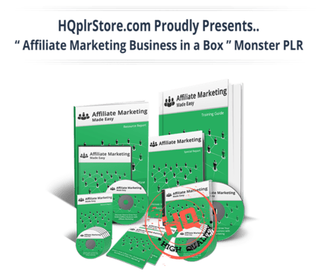 Affiliate Marketing Biz In A Box PLR