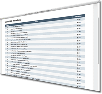 Dave Kaminski – Video SEO Made Easy