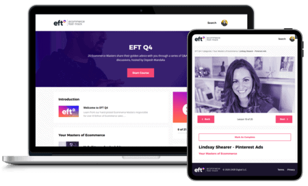 Depesh Mandalia – Ecommerce Fast-Track Q4 Replays