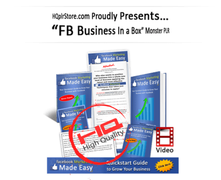 Facebook Business in a Box PLR (REQ)