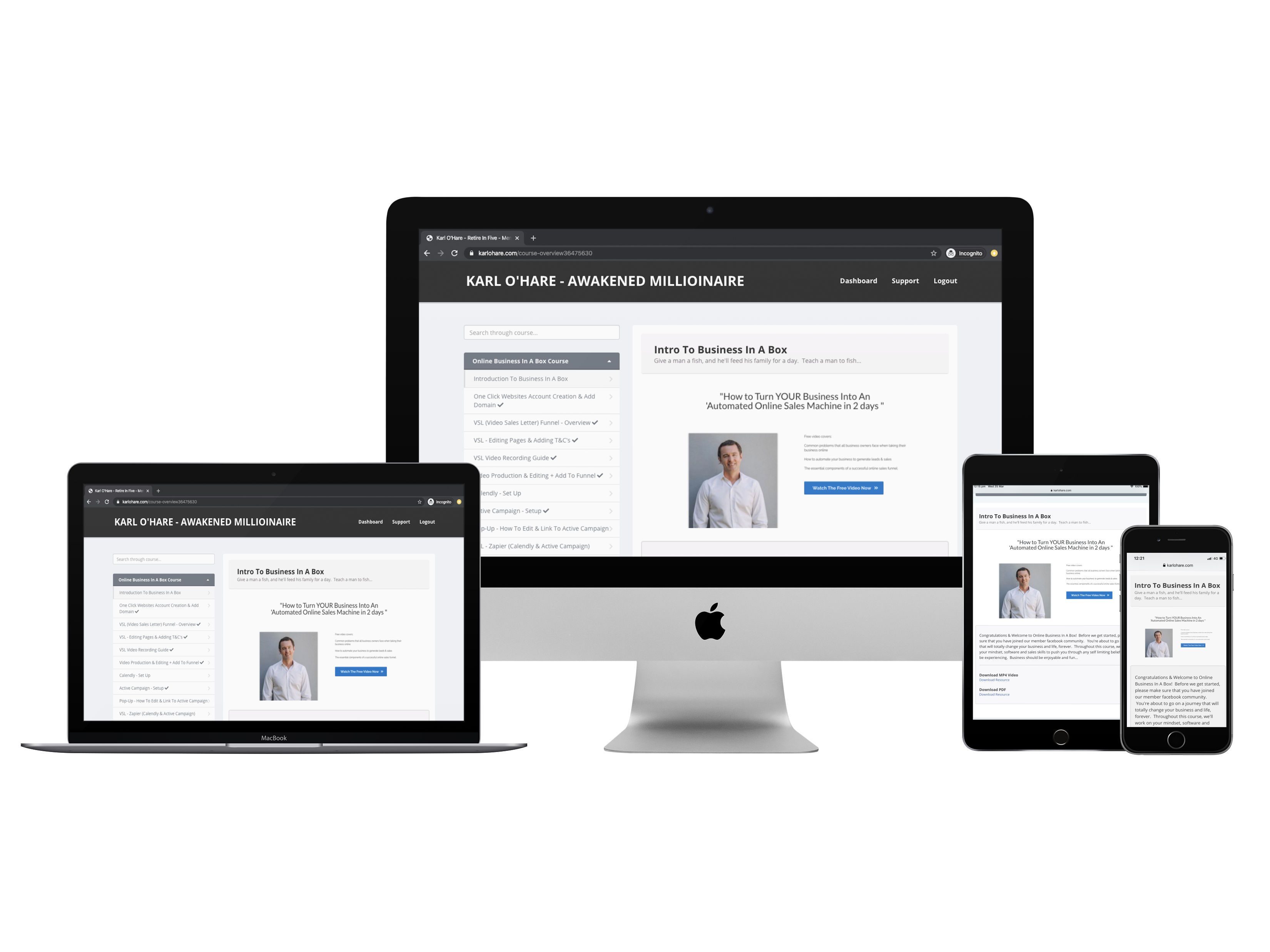 Karl O’Hare – Online Business In A Box