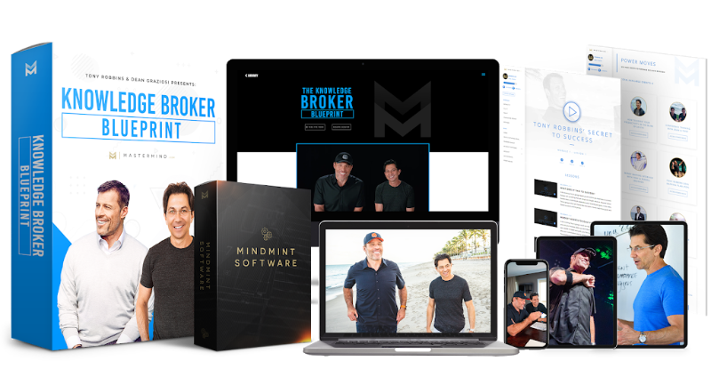 Tony Robbins, Dean Graziosi – The Knowledge Broker Blueprint