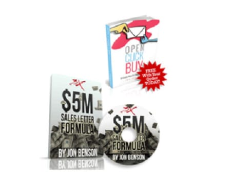 Jon Benson - The $5M Sales Letter Formula