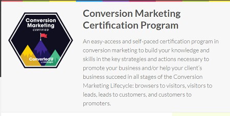 Leadpages - Conversion Marketing Certification Program