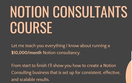 Notionology – Notion Consultant Course