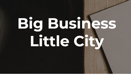 Aly Elliott - Big Business Little City