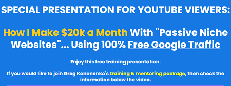 Greg Kononenko's - Caffeinated Niche Profits