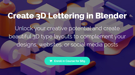 Ian Barnard – Create 3D Lettering in Blender