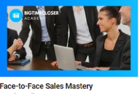 Jonathan Miller – Face-to-Face Sales Mastery