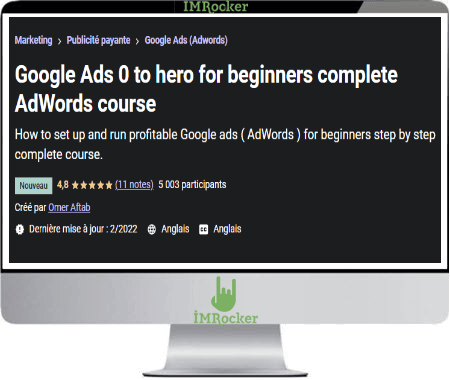 Google Ads 0 to Hero For Beginners Complete AdWords Course