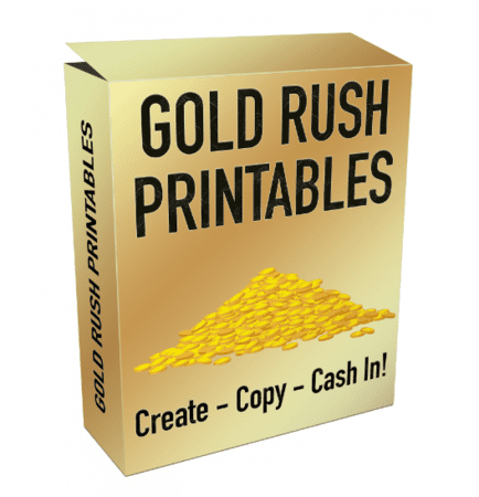 Gold Rush Printables – ETSY