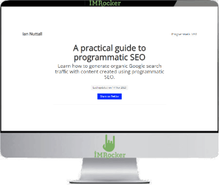 Ian Nuttall - Practical Programmatic SEO