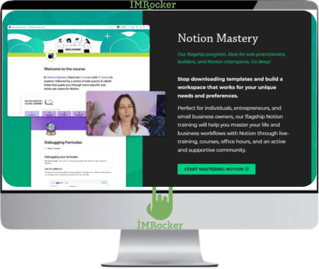 Marie Poulin – Notion Mastery Course