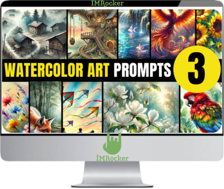 Watercolor Art Prompts V3